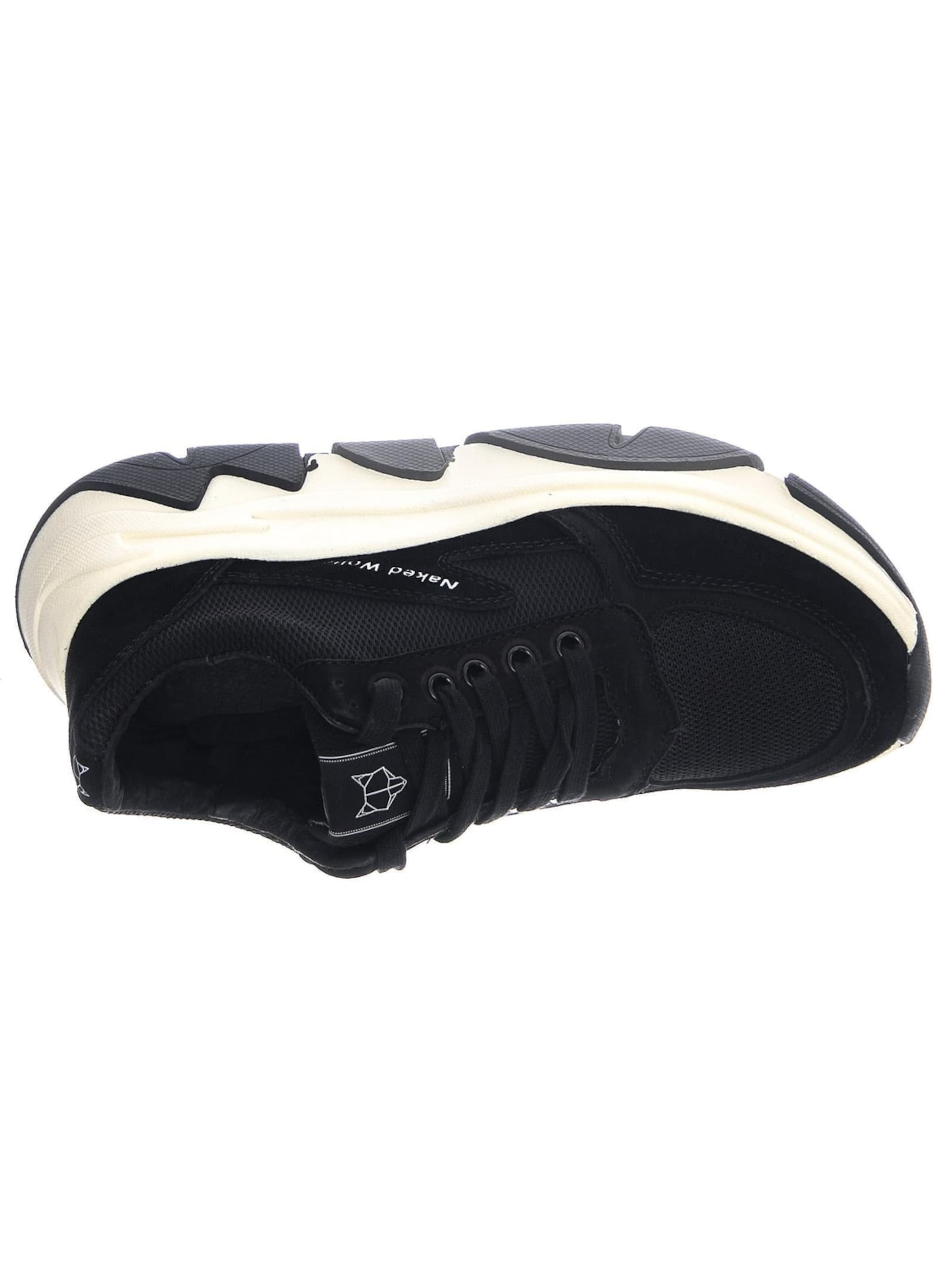 Scarpa stringata sportiva 'Womens Waves Black Combo Shoes' di NAKED WOLFE in nero