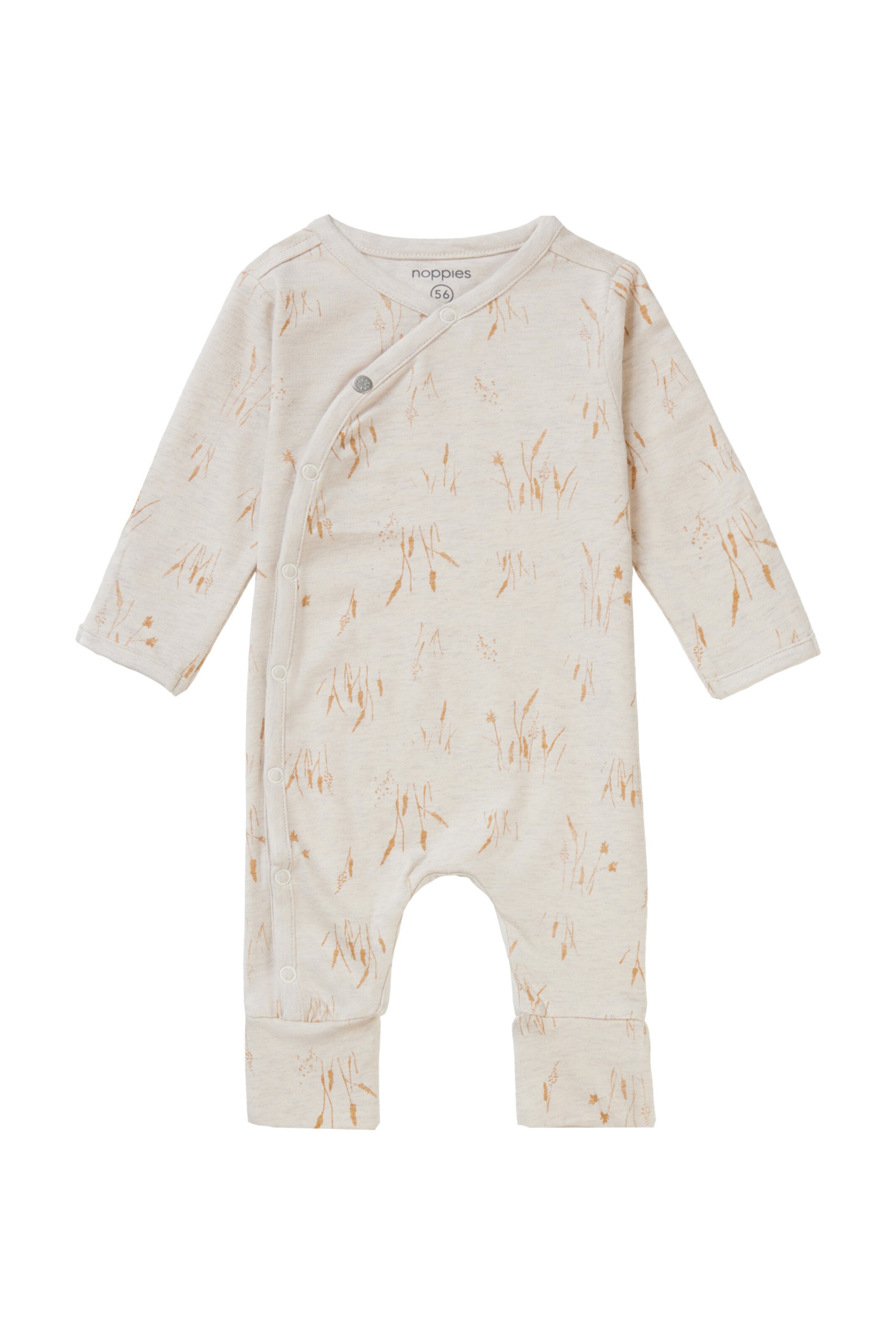 Noppies Rompertje/body 'Bryant' in Beige: voorkant