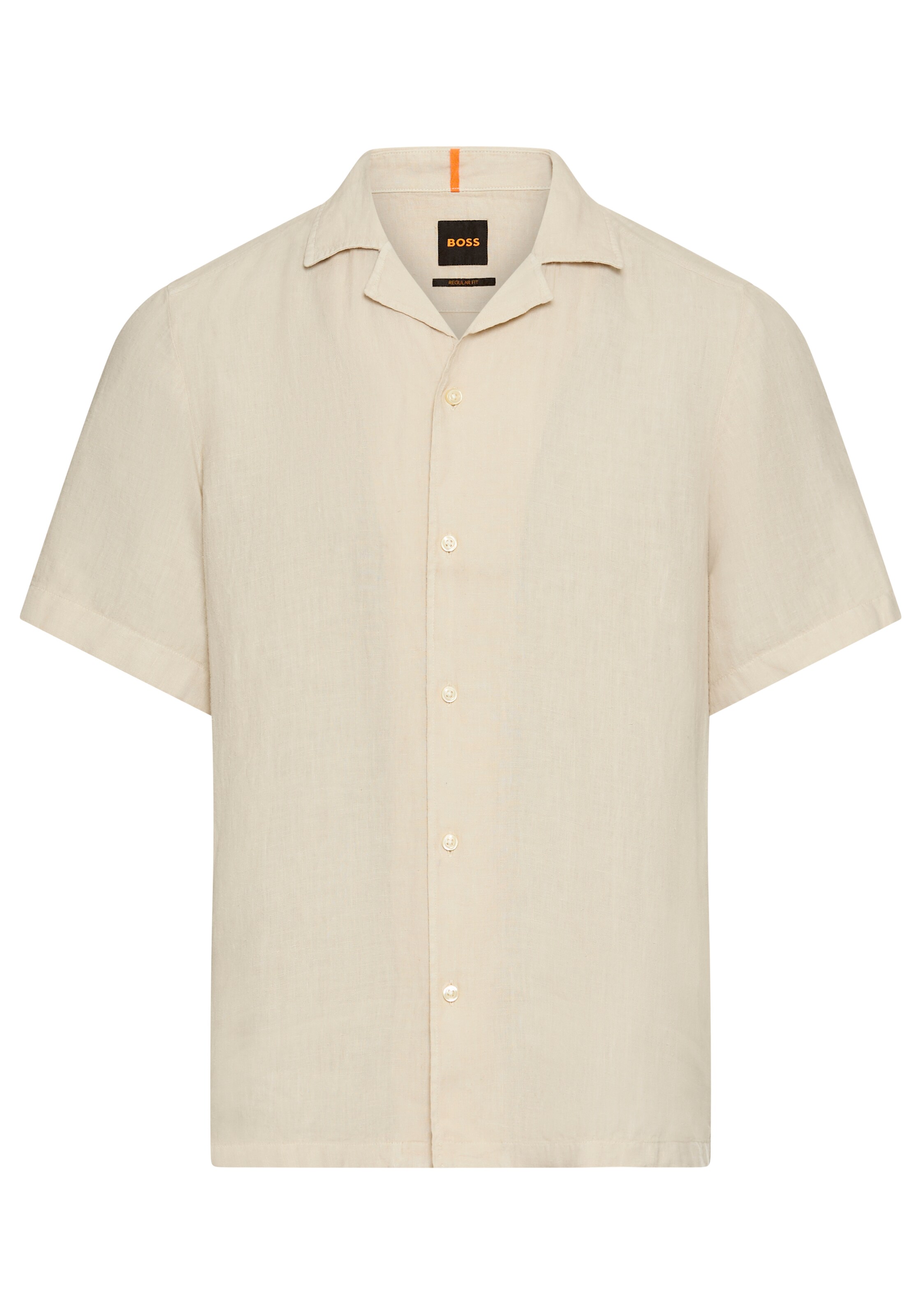 BOSS Hemd in Beige: Vorderseite