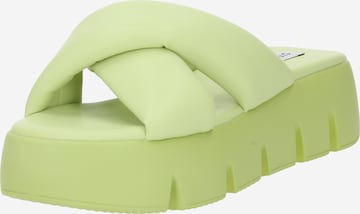 Zoccoletto 'BROADCAST' di STEVE MADDEN in verde: frontale