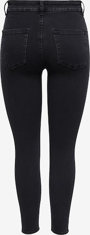 ONLY Skinny Jeans 'BLUSH' in Black