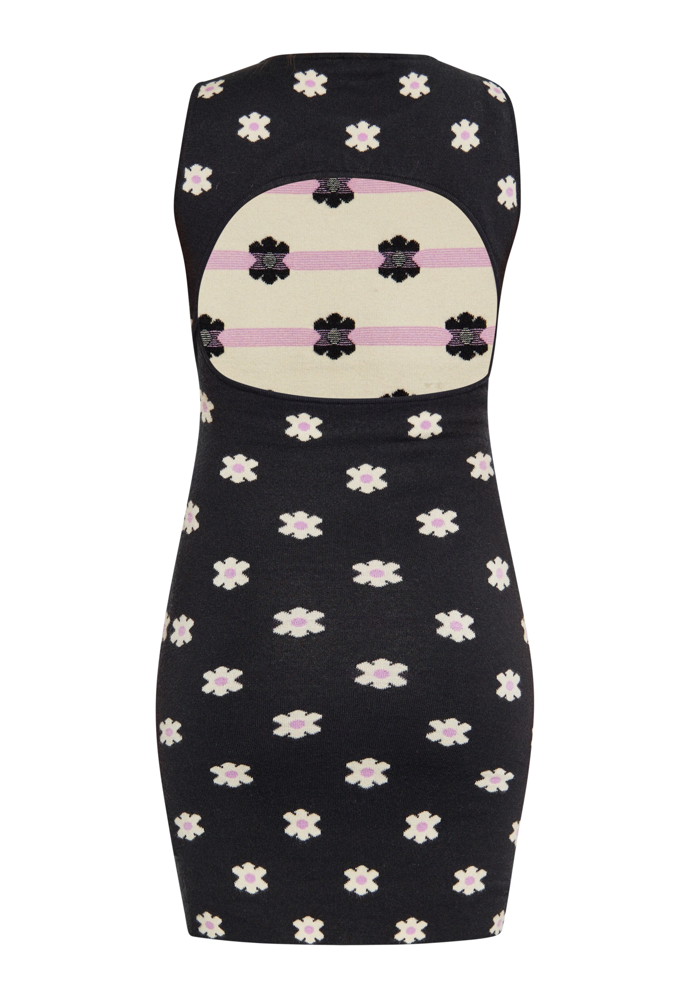 swirly Neulemekko värissä musta