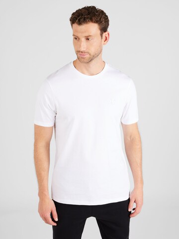 T-Shirt 'Tonal Eagle' Lyle & Scott en blanc : devant