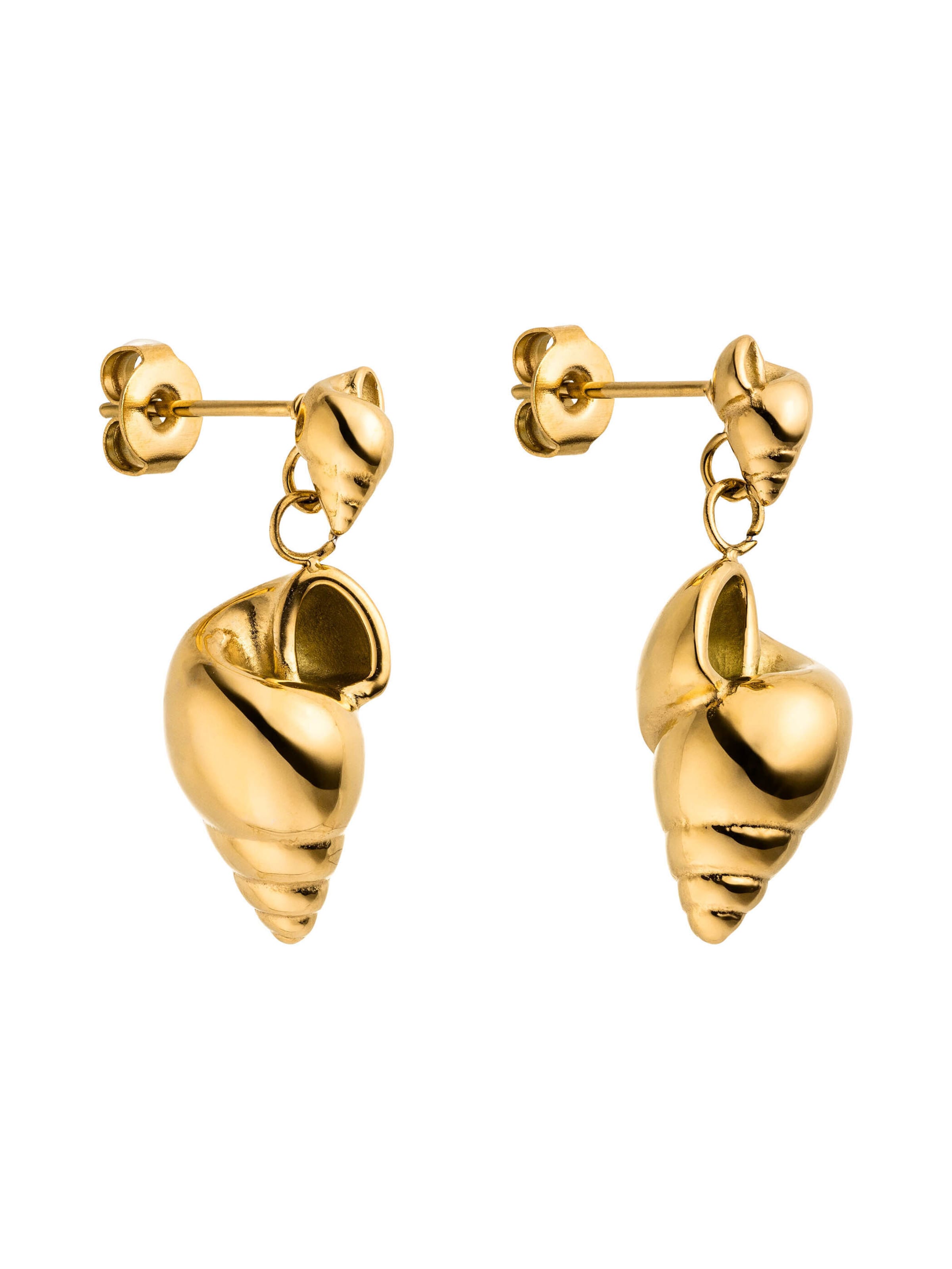 Boucles d'oreilles 'Seafoam' PURELEI en or : devant