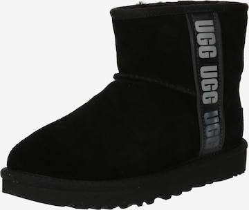 UGG - Botas 'CLASSIC MINI II' en negro: frente