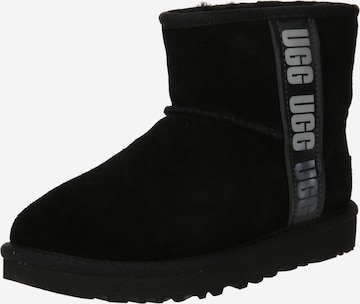 UGG Ботинки 'CLASSIC MINI II' в Черный: спереди