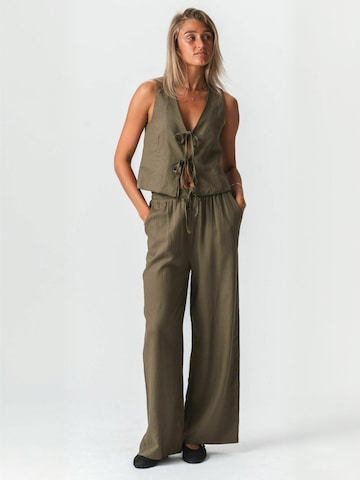 TEESHOPPEN Vest ' Hoer ' in Green