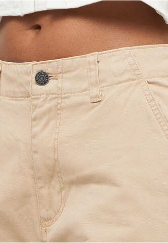 Karl Kani Wide Leg Cargohose in Beige