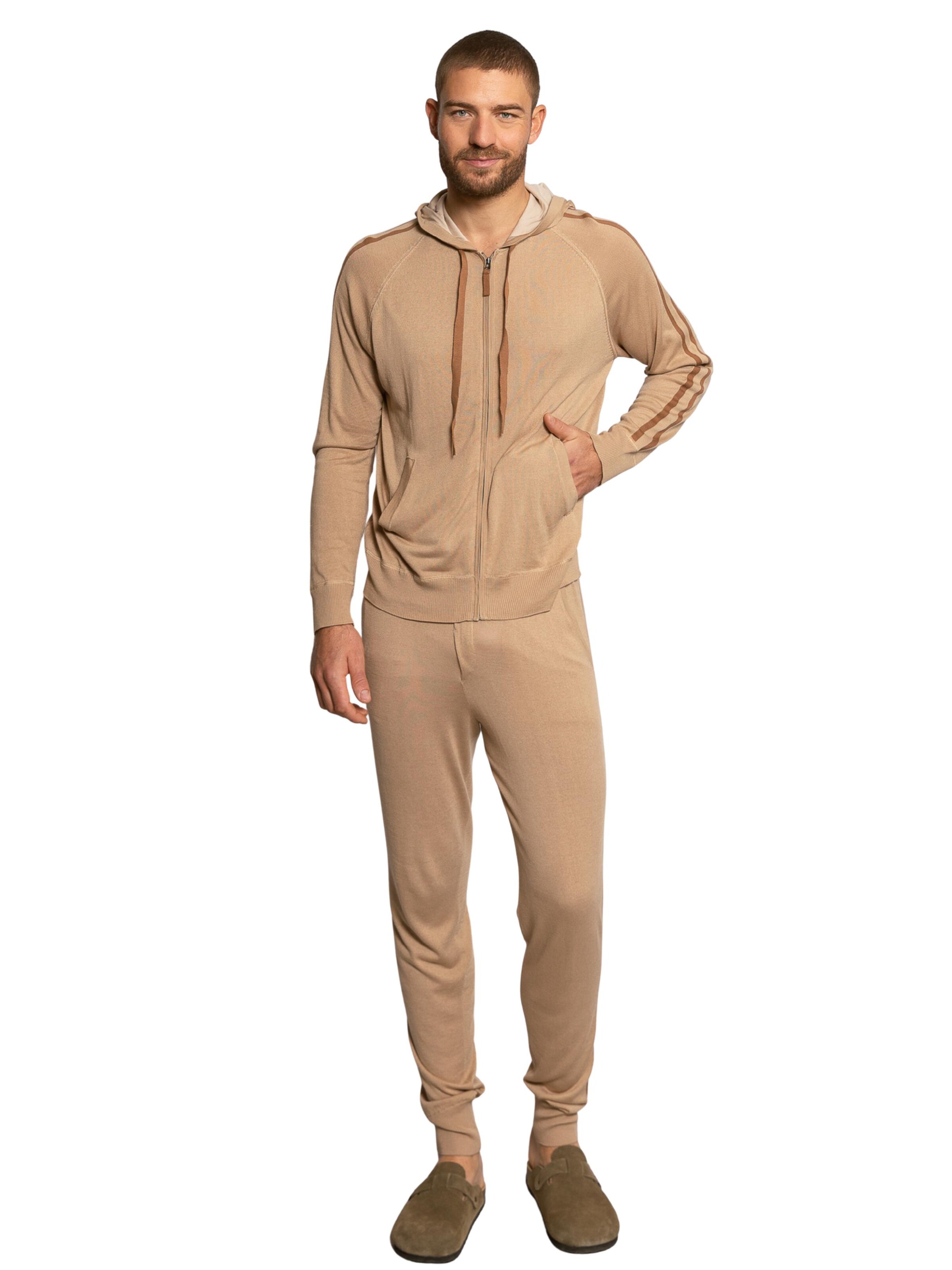 Sweat-shirt 'Bamboo' LDB en beige