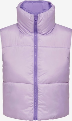 ONLY Vest 'RICKY' in Purple: front