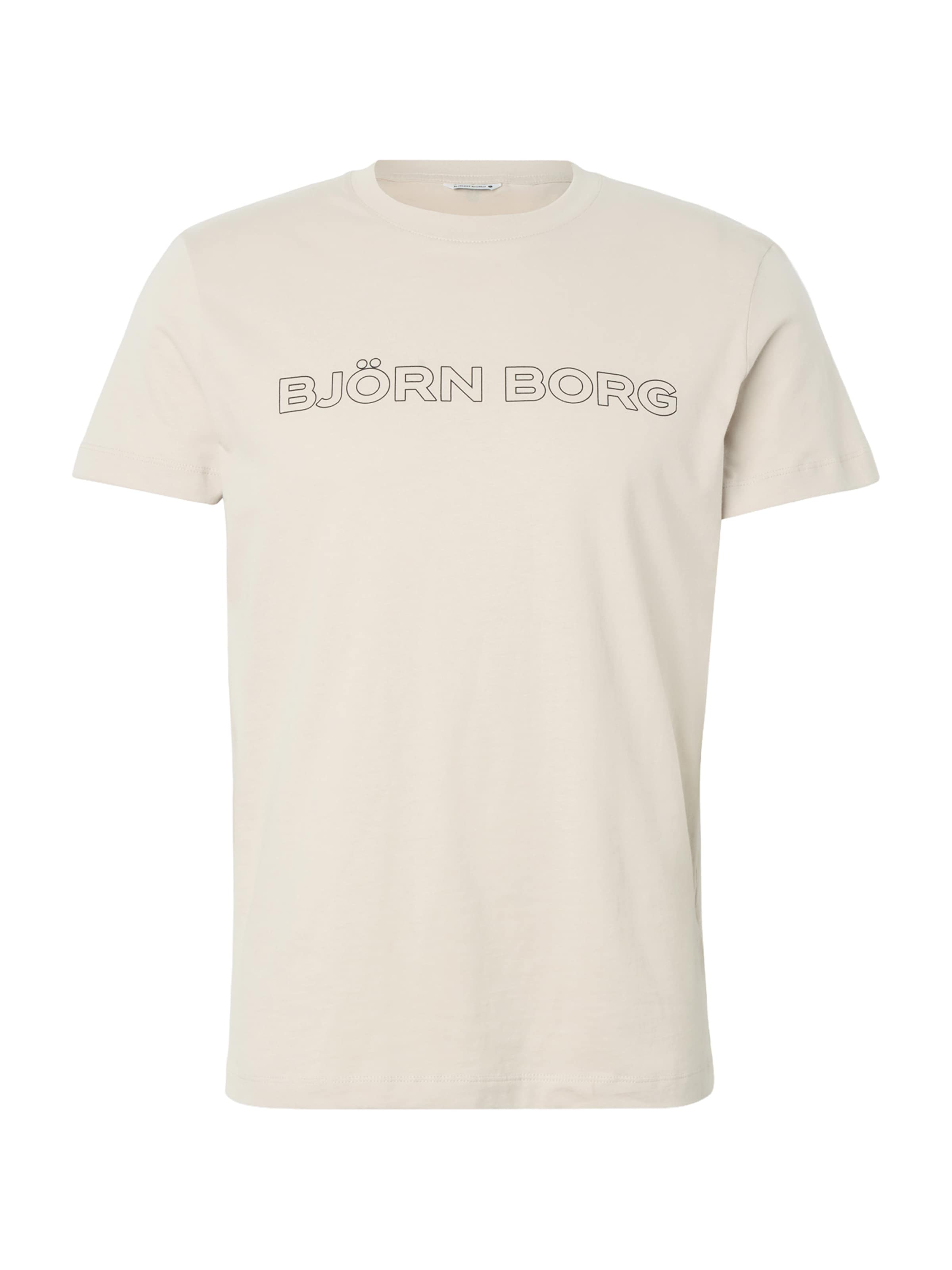 BJÖRN BORG Shirt in Beige: front