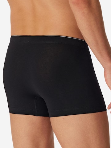 SCHIESSER Boxershorts '95/5 Originals Organic Cotton' in Zwart