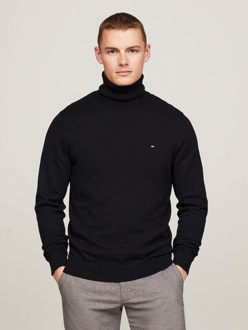 TOMMY HILFIGER Sweter w kolorze czarny: przód