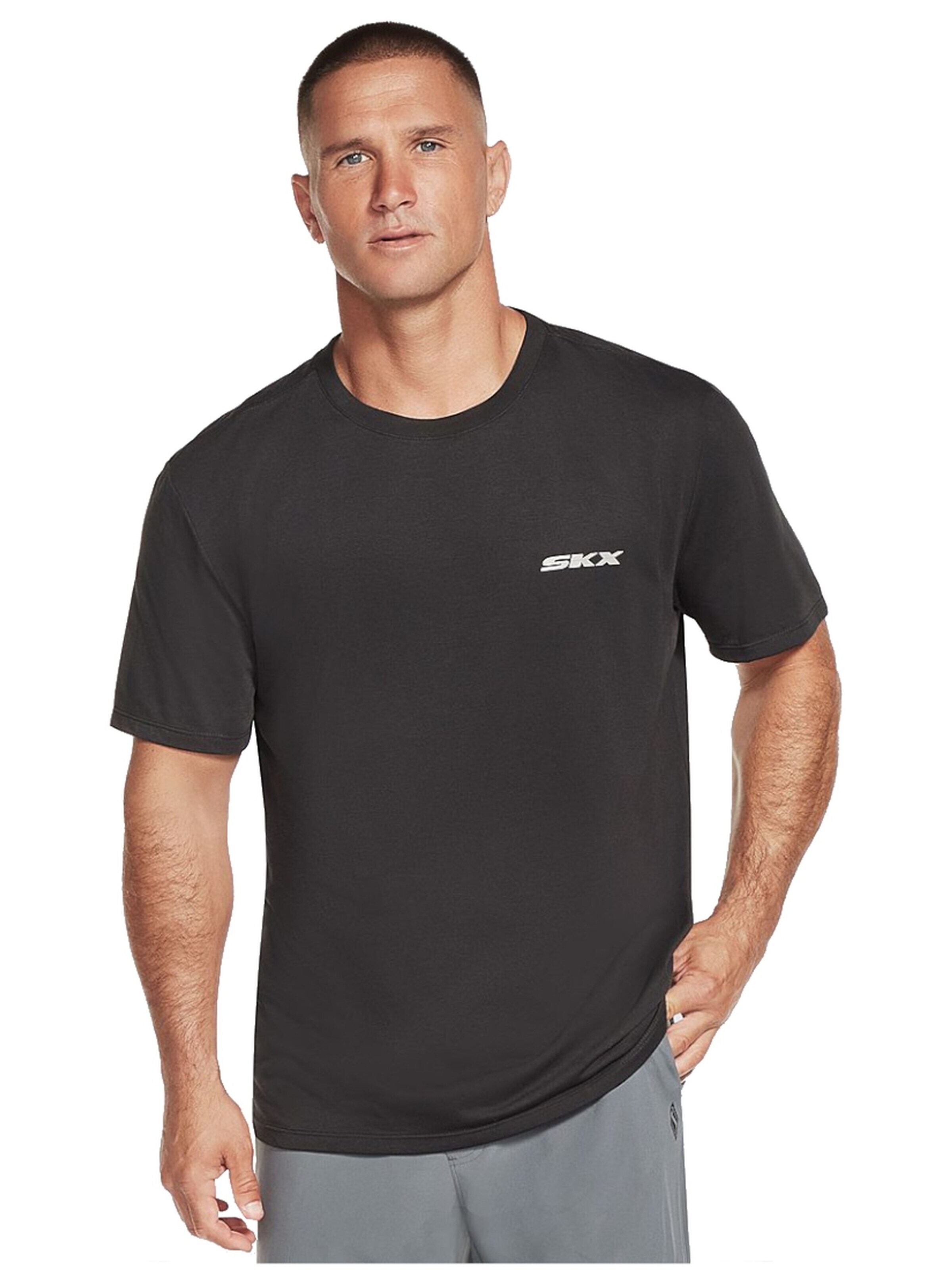 SKECHERS Shirt 'Skechers Dri-Release SKX' in Black: front