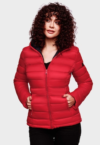 MARIKOO Performance Jacket in Red: front