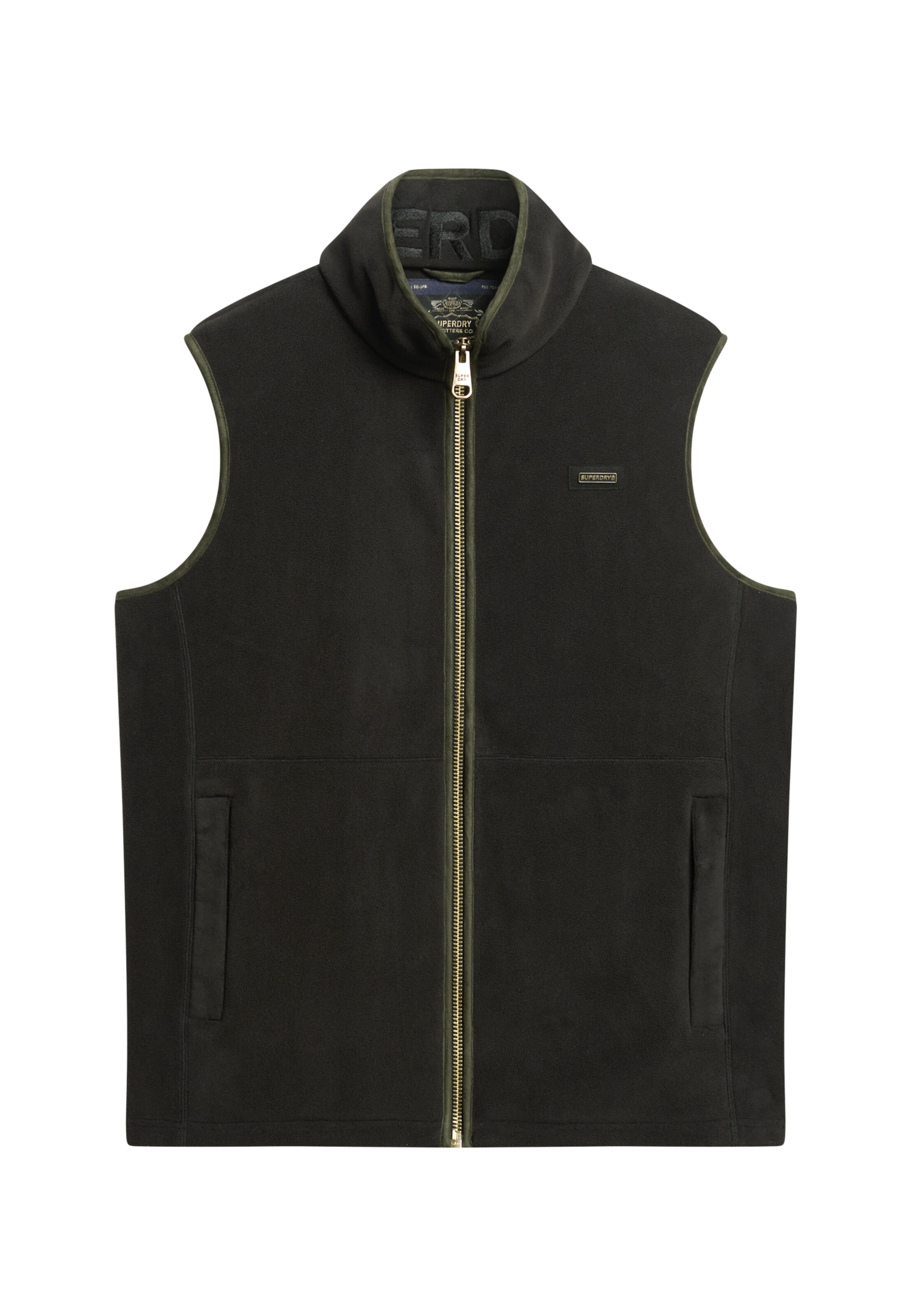 Superdry & Co Bodywarmer 'Estate' in Zwart: voorkant