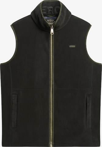 Superdry & Co Bodywarmer 'Estate' in Zwart: voorkant