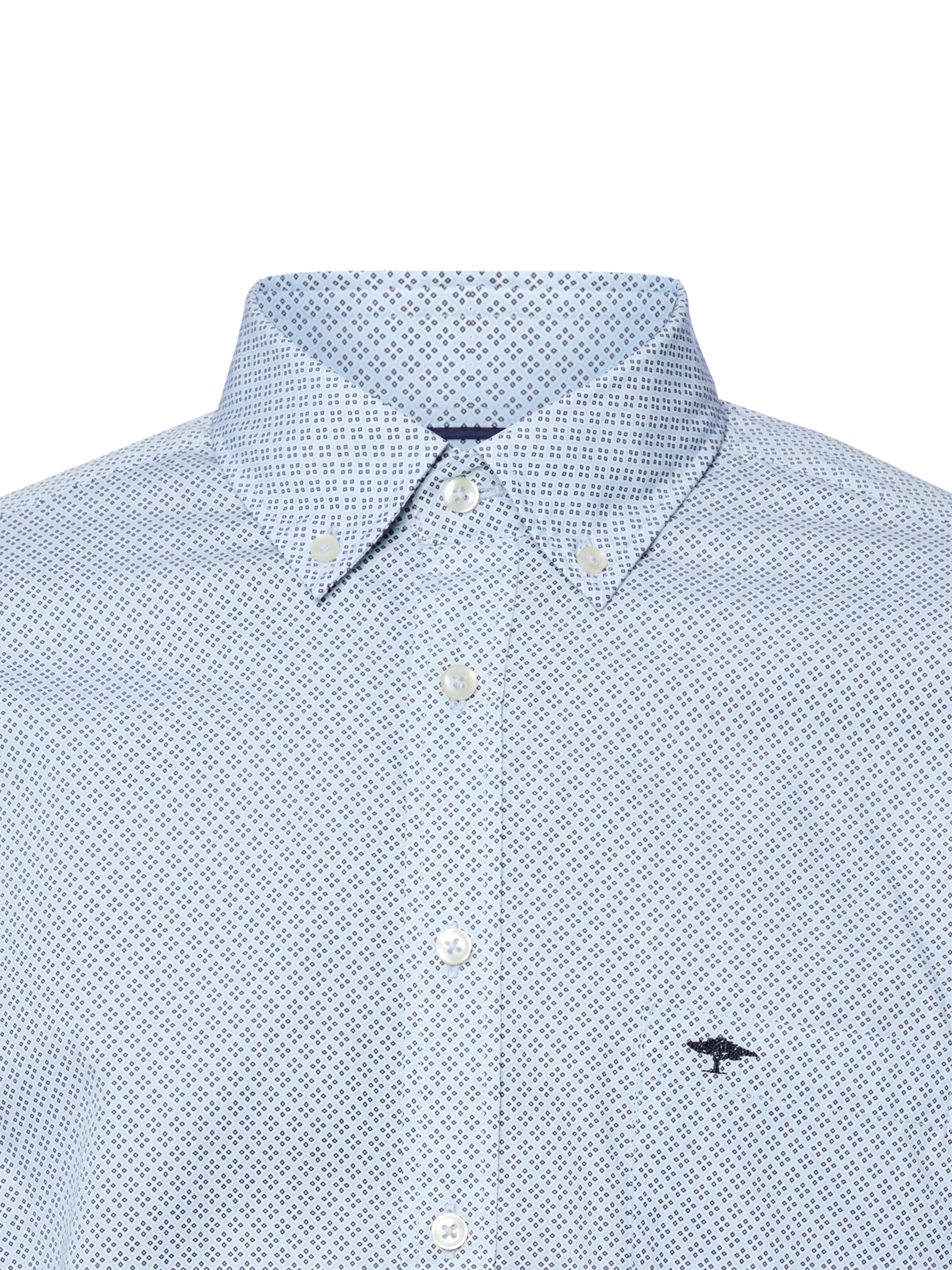 FYNCH-HATTON Regular Fit Hemd in Blau