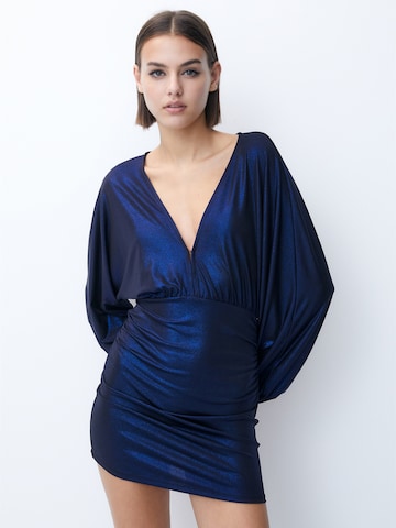 Pull&Bear Kleid in Blau: predná strana