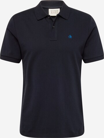 SCOTCH & SODA Poloshirt 'Essentials' in Blau: predná strana