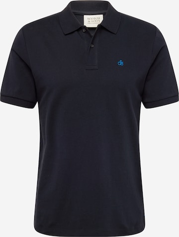 SCOTCH & SODA Poloshirt 'Essentials' in Blau: predná strana