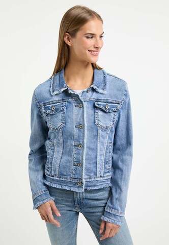 Frieda & Freddies NY Jeansjacke Denim Jacket | Petty in Blau: Vorderseite