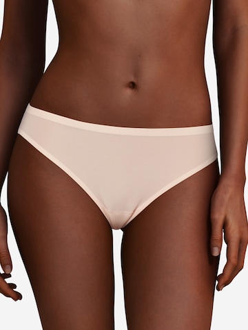 Chantelle Thong 'Soft Stretch' in Beige