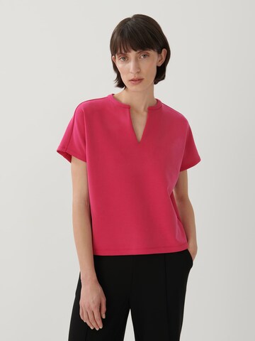 SomedaySweater majica 'Ususie' - roza boja: prednji dio