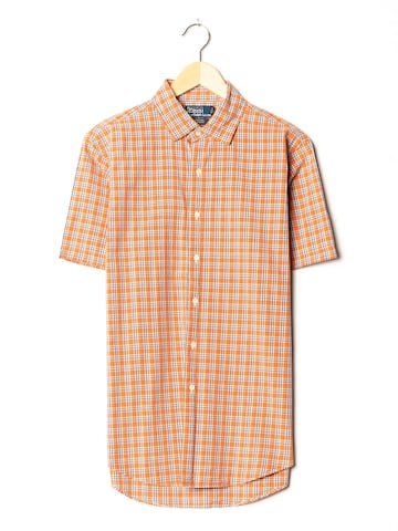 Polo Ralph Lauren Button Up Shirt in L-XL in Orange: front
