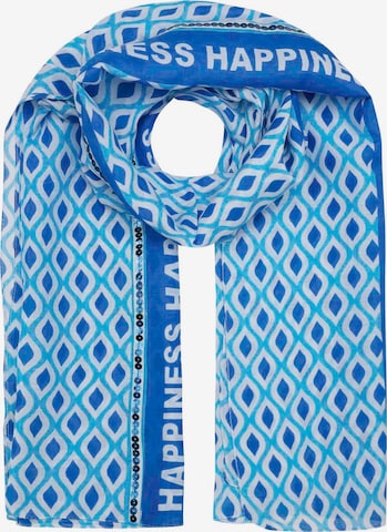 Zwillingsherz Scarf 'Nuria' in Blue: front