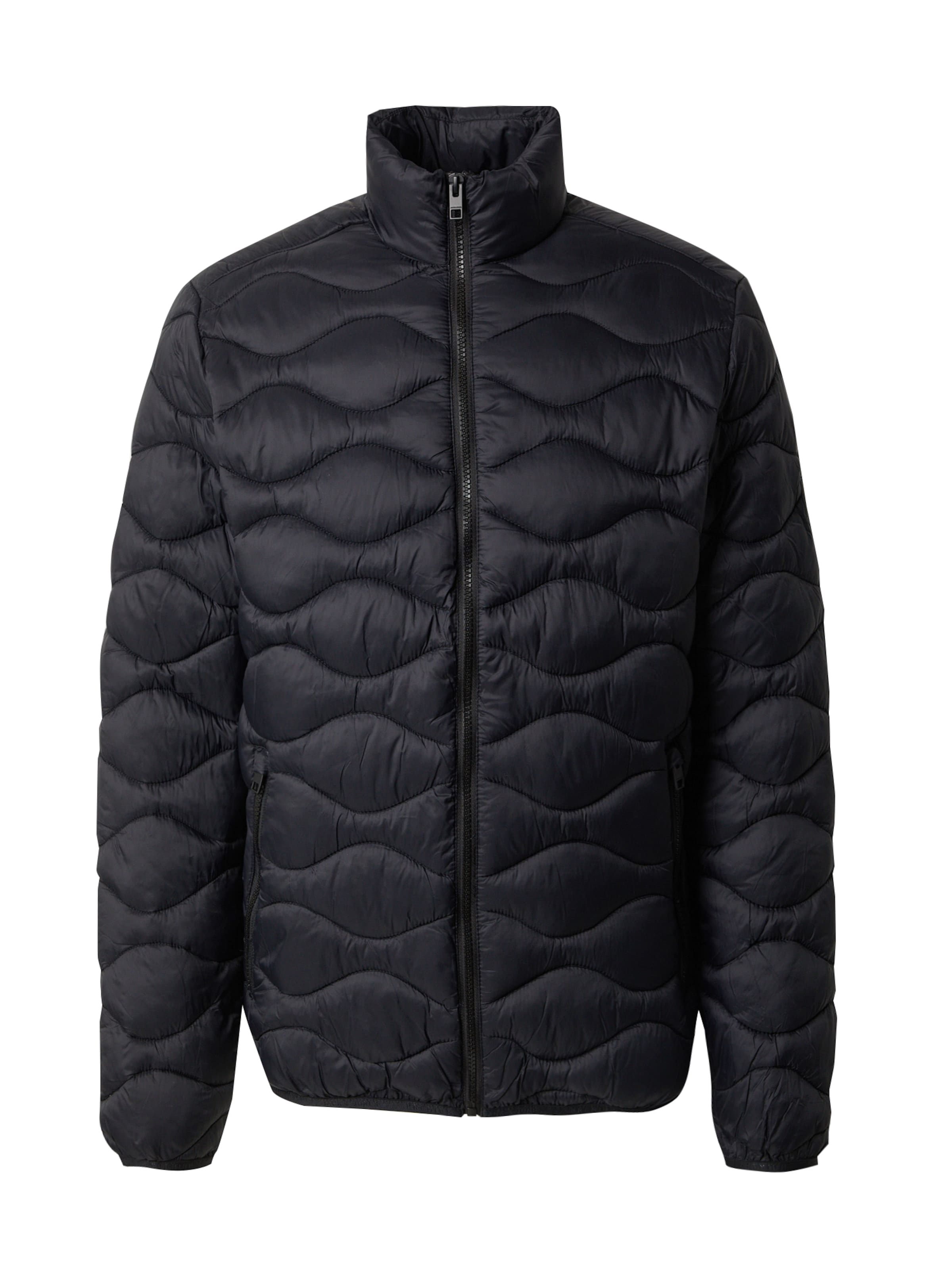 JACK & JONES Jacke 'ICEBREAKER' in Schwarz: Vorderseite
