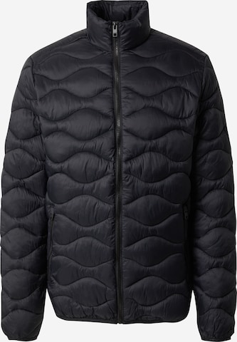 JACK & JONES Between-Season Jacket 'ICEBREAKER' in Black: front