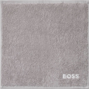 BOSS Home Washcloth 'PLAIN' in Grey