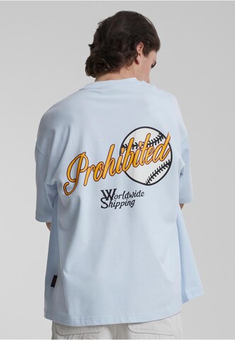 Prohibited T-Shirt in Blau