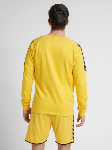 Hummel Sports sweatshirt in Yellow