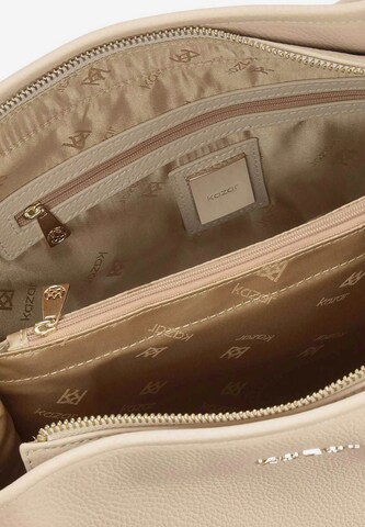 Borsa a spalla di Kazar in beige