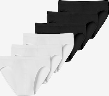 Slip uncover by SCHIESSER en noir : devant
