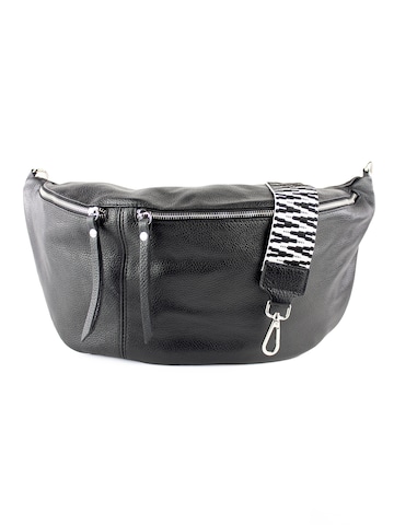 lePelou Gürteltasche 'VENEZIA' in Schwarz: Vorderseite