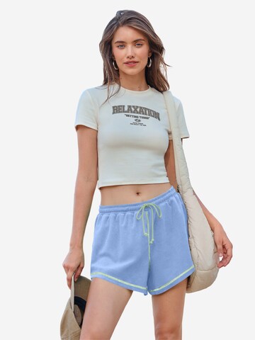 Imily Bela Loosefit Nadrág - kék