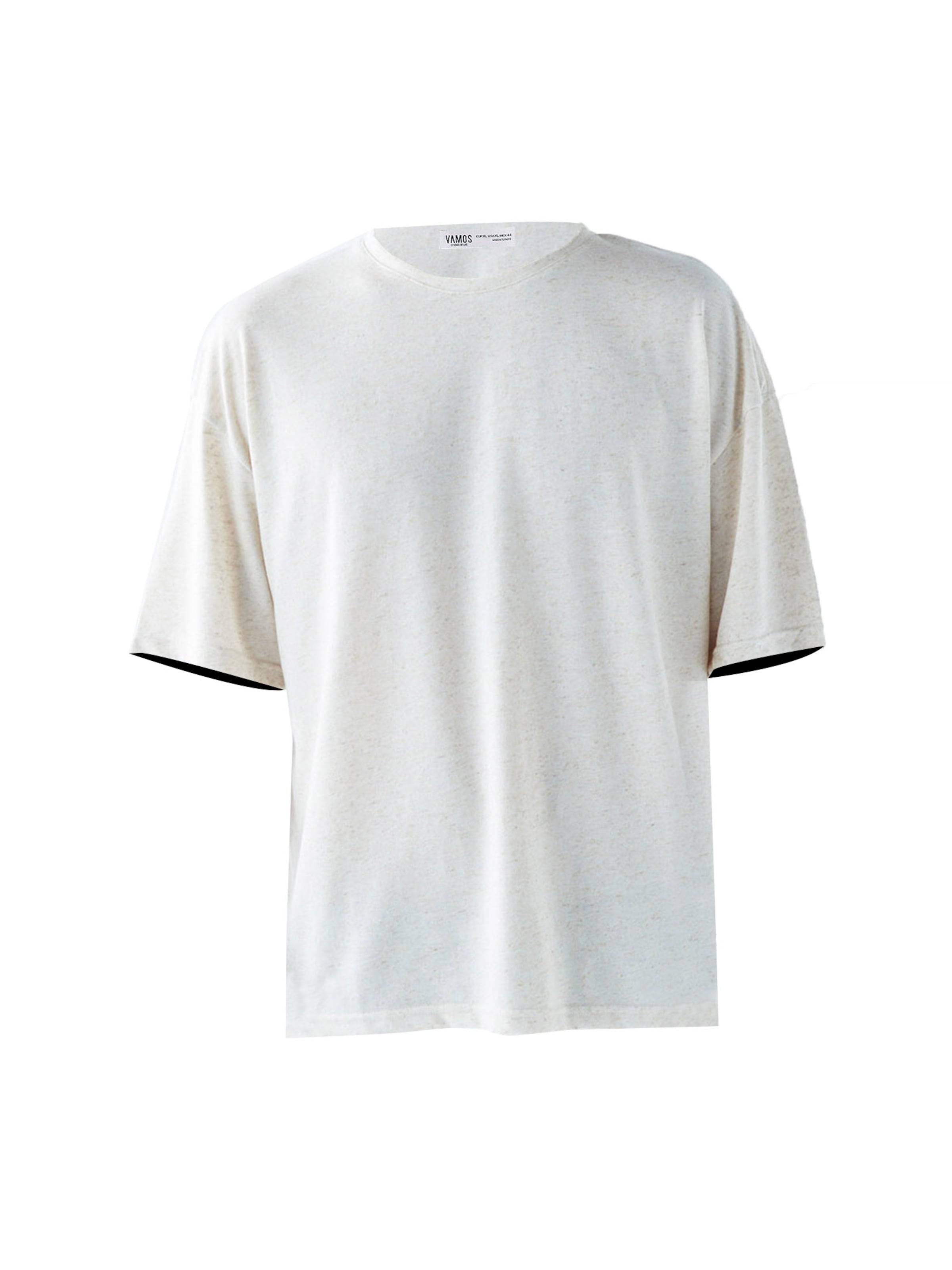 balts VAMOS CLO T-Krekls: no priekšpuses