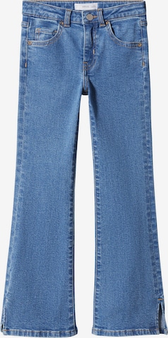 MANGO KIDS Flared Jeans i blå: framsida