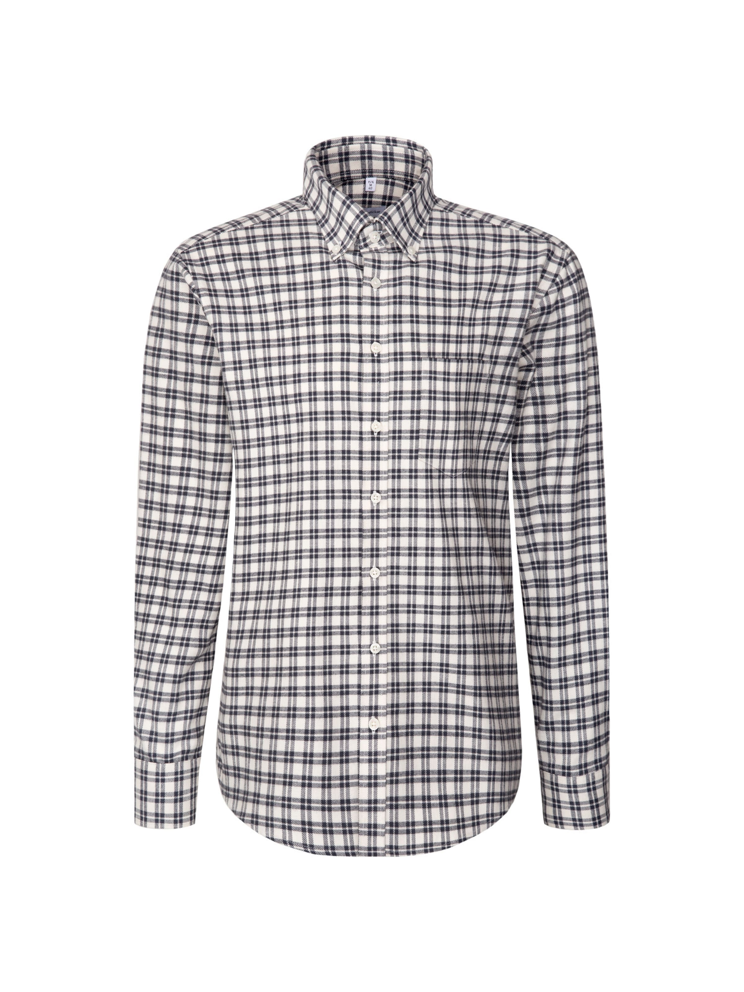 Coupe regular Chemise SEIDENSTICKER en gris : devant