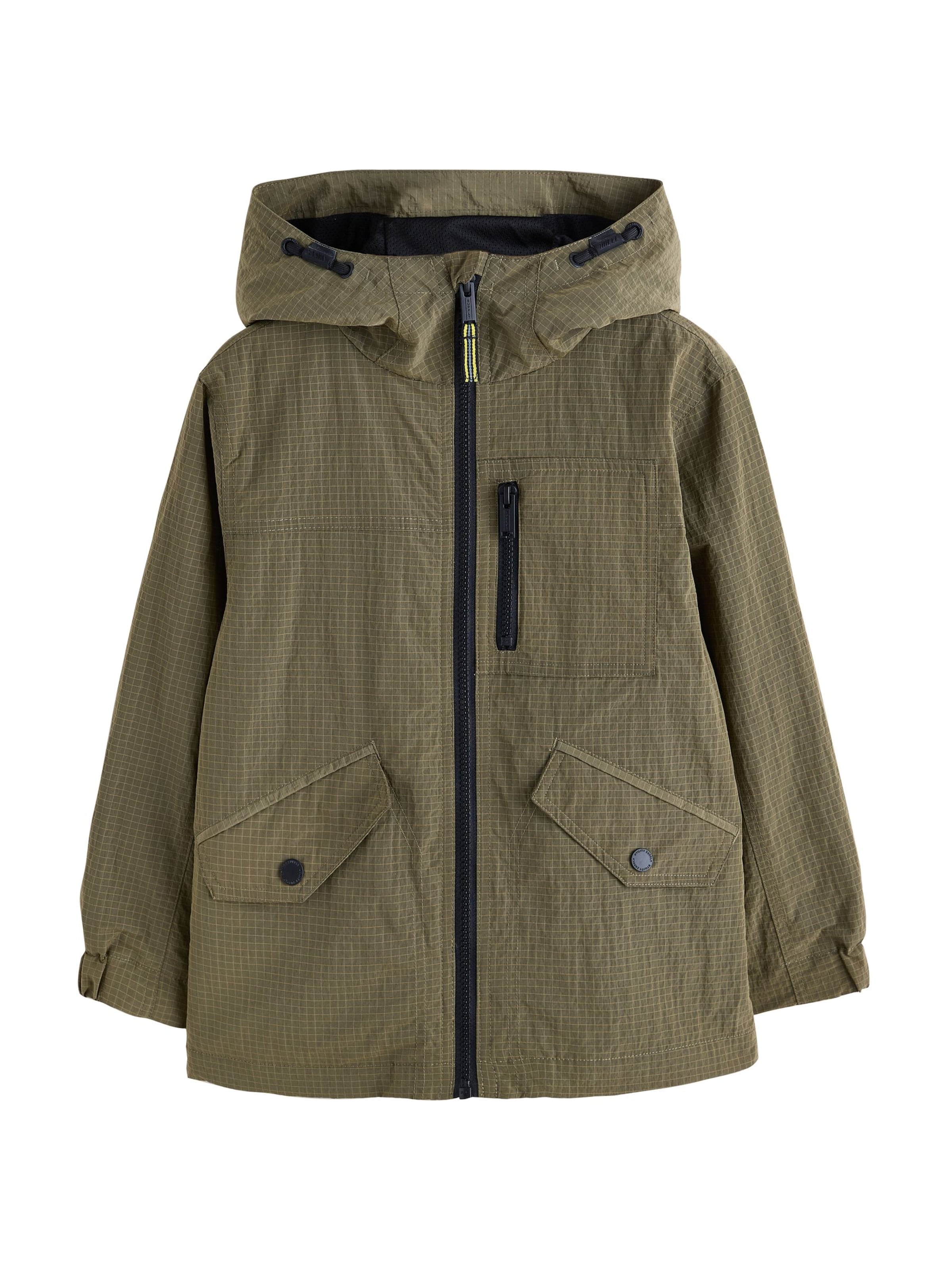 žalia Next Demisezoninė striukė: priekis