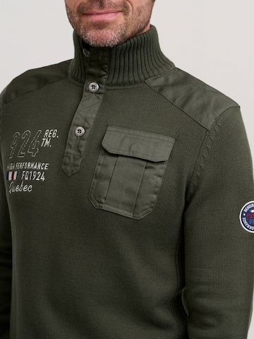 Pull-over 'FQErlong' FQ1924 en vert