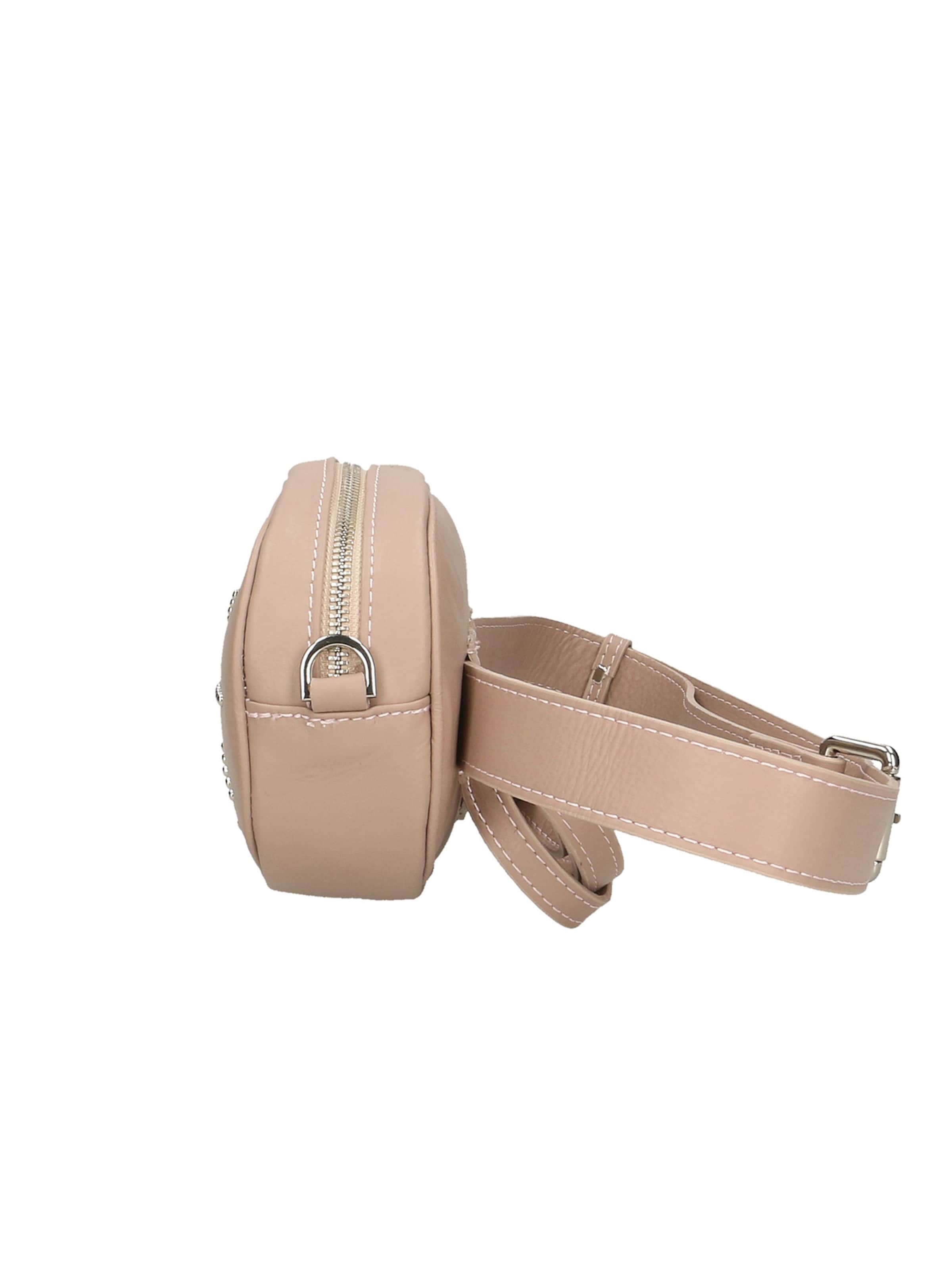 Marsupio 'Marsupio Donna Pelle Sauvage Borchie Elysa - Made in Italy' di Gave Lux in rosa
