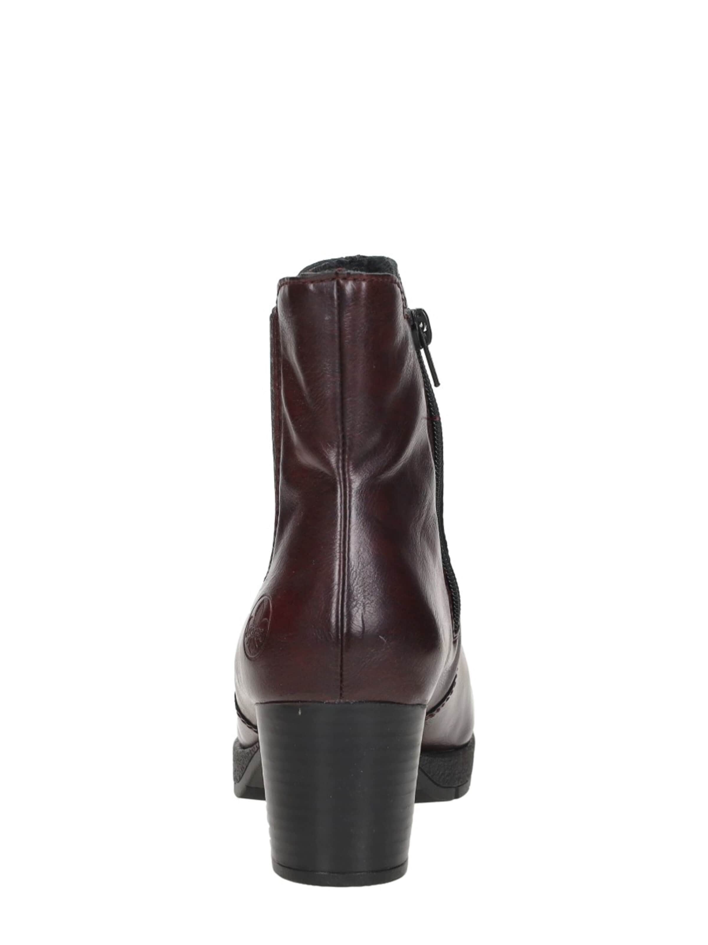 Rieker Chelsea boots in Rood