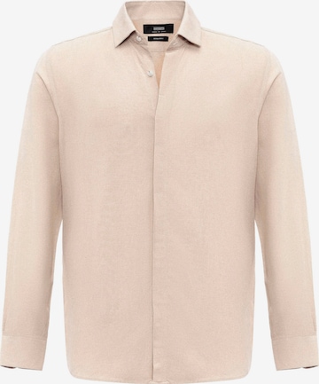 AntiochComfort Fit Košulja - bež boja: prednji dio