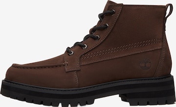 TIMBERLAND Schnürboots in Braun: Vorderseite