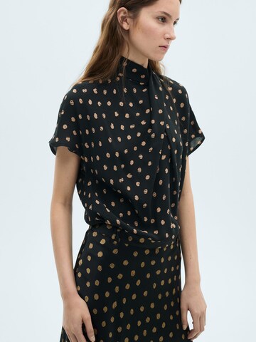 Chemisier 'TODY' MANGO en noir