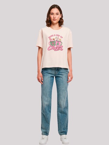 F4NT4STIC Shirt 'Have a Cup of Cheer Christmas Holiday' in Pink
